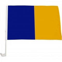 Official Car Flag Royal/Amber