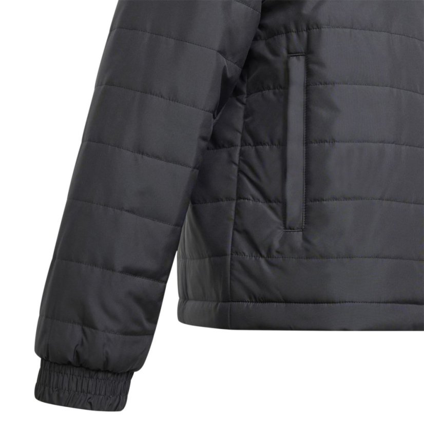 adidas Kids' Entrada 22 Light Long Sleeve Quilted Jacket Black