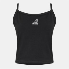 Kangol Women's Sleeveless Slim Fit Cami Top Black