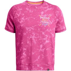 Under Armour Men's Short-Sleeve Performance Gym Top Pink