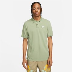 Nike Match Up pánske polo tričko Oil Green/White