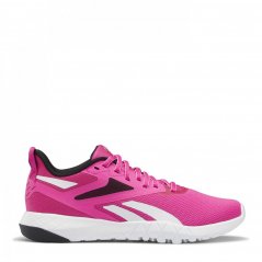 Reebok Flex Force 4 Shoes Pink/Black/Whit