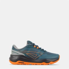 Karrimor Tempo Trail Trainers Boys Teal/Grey/Ornge