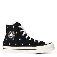 Converse Kids' Chuck Taylor All Star Eva Canvas High-Top Trainers 001-Black/Vin