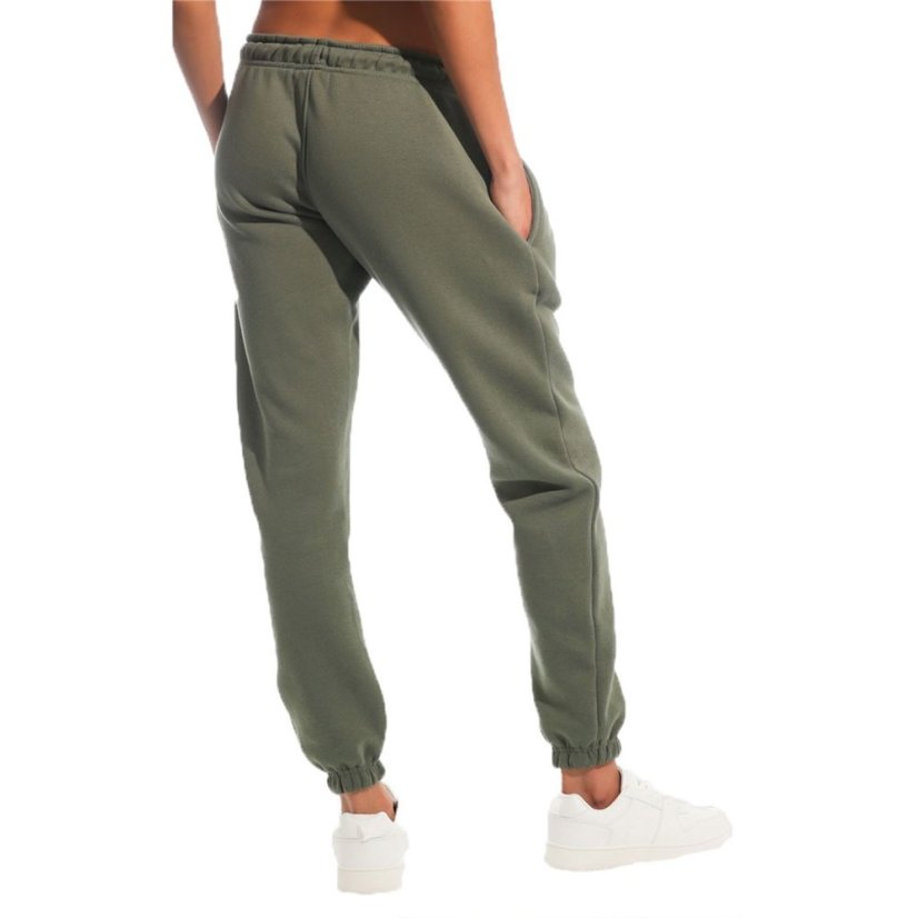 Light and Shade Cuffed Joggers Ladies Army