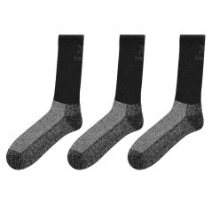 Karrimor Heavyweight Boot Sock 3 Pack Mens Black