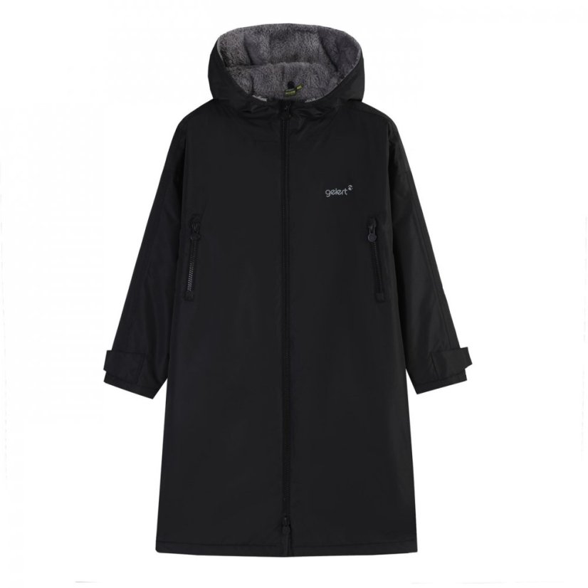 Gelert Junior Full Length Waterproof Robe Black