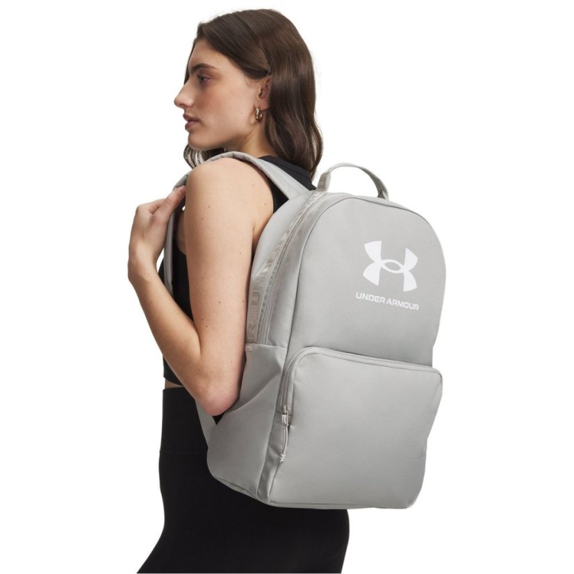 Under Armour Adults Essential Backpack Titanium/White