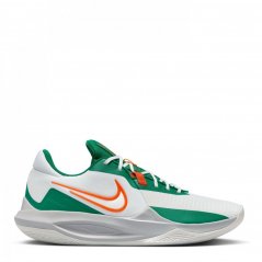 Nike Precision 6 Basketball Shoes White/Green