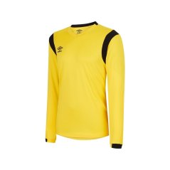 Umbro Spartan Jsy LS Sn99 Yellow/ Black