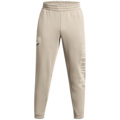 Under Armour Men's PR Icon Open Hem Fleece Joggers Brown