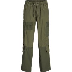 Jack and Jones Men's Cargo Trousers Dusty Olive