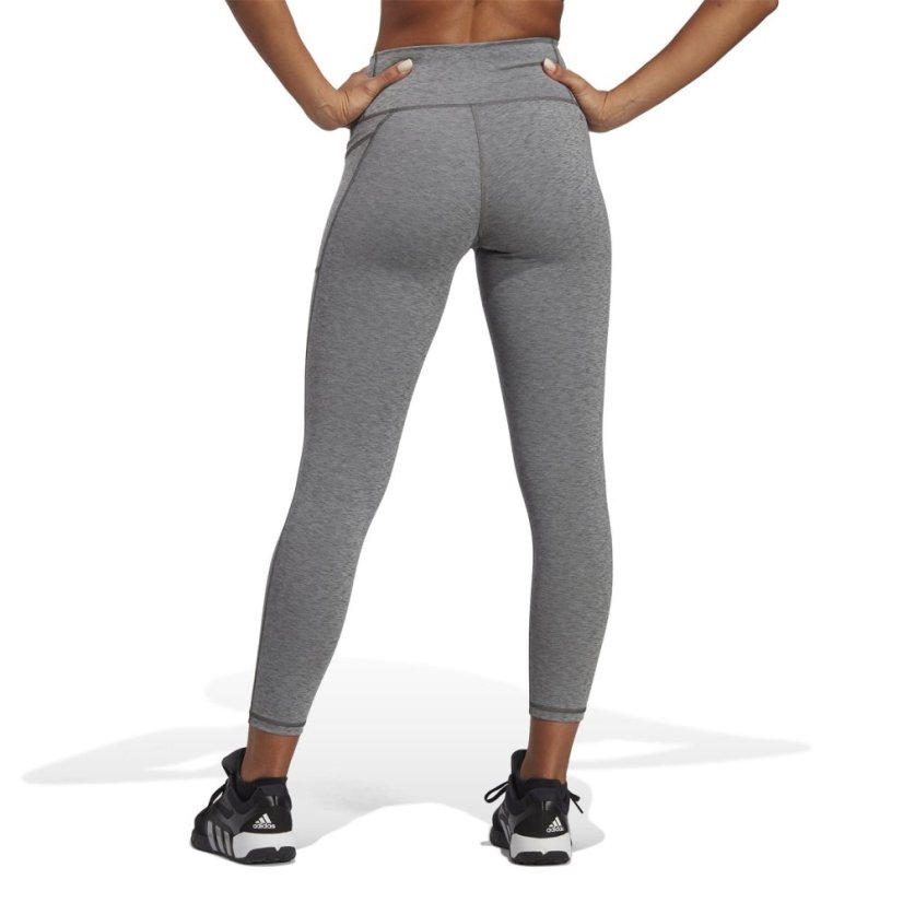 adidas High Wasited Logo 7/8 Tights Womens Grey
