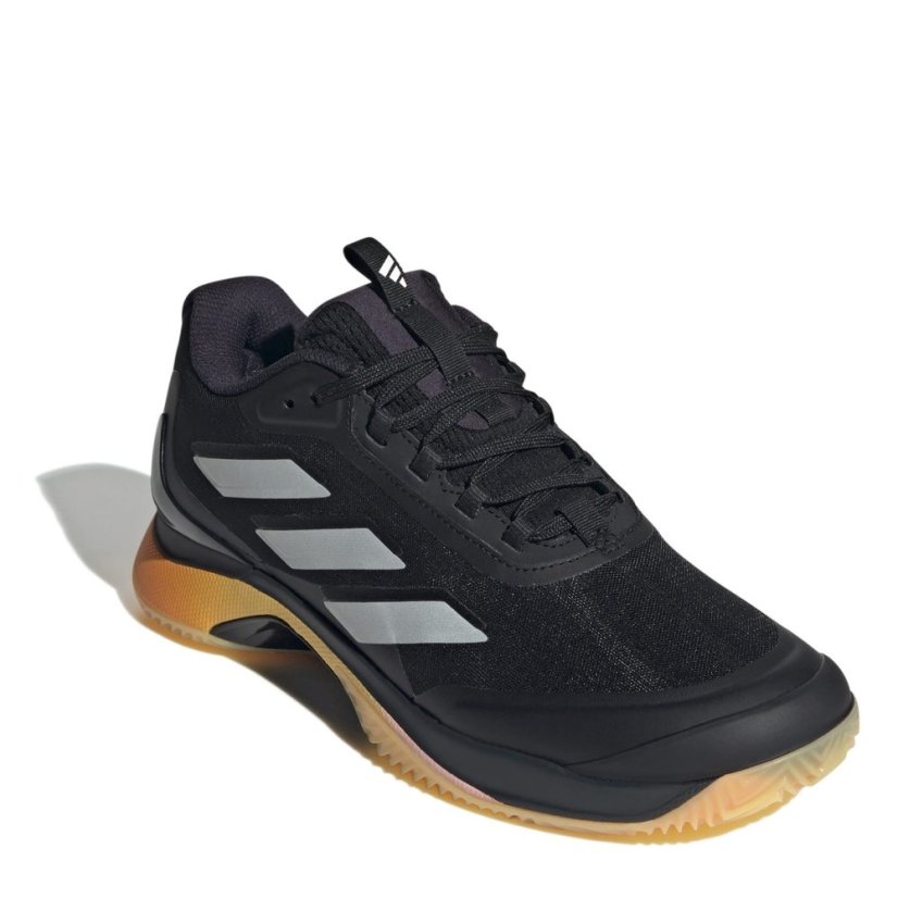 adidas Avacourt 2 Clay Tennis Shoes Womens Blk/Metal/Spark