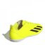 adidas X Crazyfast Club Juniors Indoor Football Boots Yllw Blck/White