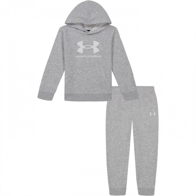 Under Armour Armour Big Logo Set Infant Boys Grey/White