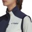 adidas Terrex Xperior Cross-Country Ski Soft Shell Vest Womens Legink/Lingrn