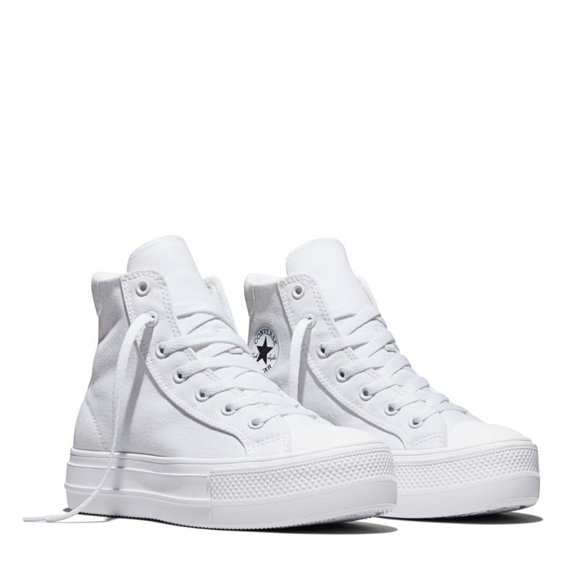 Converse Kids' High-Top Trainers White