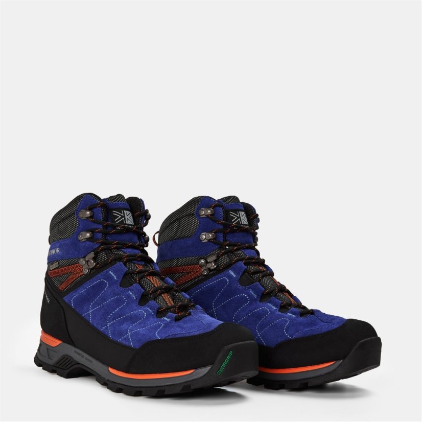 Karrimor Hot Rock Waterproof Walking Boots Mens Blue/Orange