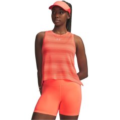 Under Armour Womens Velociti Performance Gym Vest Tangerine/Refle
