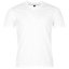 Donnay Three Pack V Neck pánské tričko White
