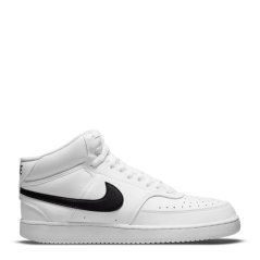 Nike Court Vision Mid Next Nature Mens White/Black