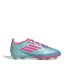 adidas F50 Elite Childrens Firm Ground Football Boots Blue/Pink