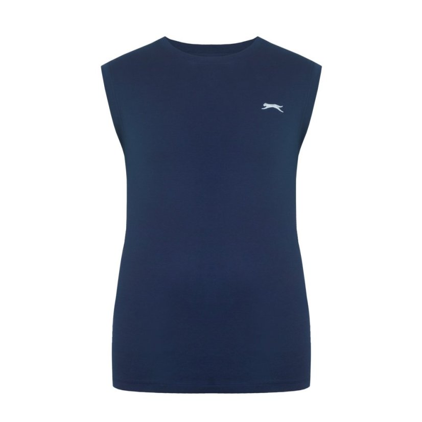 Slazenger Mens Vest Navy