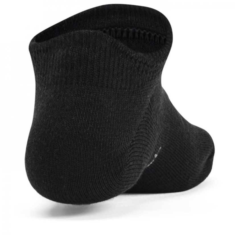 Under Armour Essential 6-Pack No-Show Socks Juniors Black/Grey