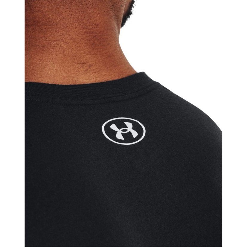 Under Armour Men's PROTECT THIS HOUSE Short-Sleeve Performance Gym Top Black