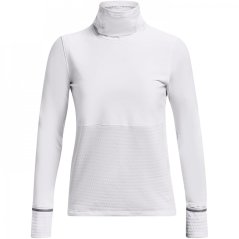 Under Armour Qualifier Cold Funnel Neck Womens White/Reflect