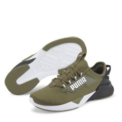 Puma Retaliate 2 Junior Boys Trainers Green/Black