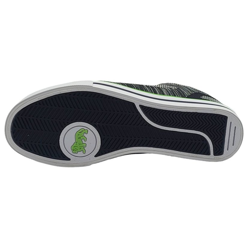 Lonsdale Canons Knit Hi Tops Mens Black/Lime