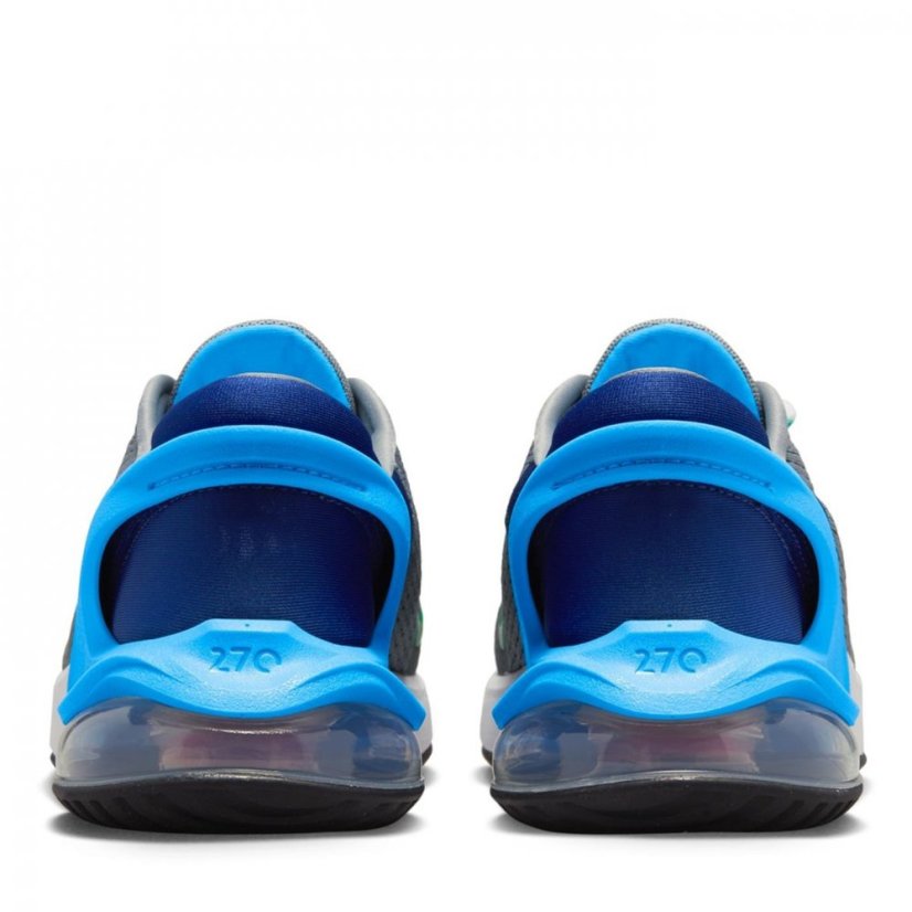Nike Air Max 270 GO Big Kids' Shoes Grey/Blue