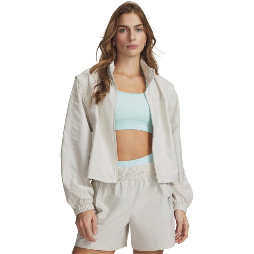 Under Armour Women's Hike UPF Long Sleeve Performance T-Shirt Summit White