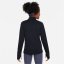 Nike Older Girls DRI-FIT Long Sleeve Half Zip Black