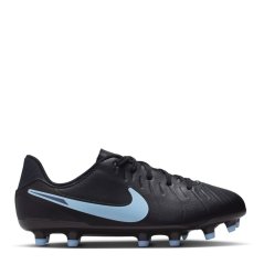 Nike Tiempo Legend 10 Academy Juniors Firm Ground Football Boots Black/Black