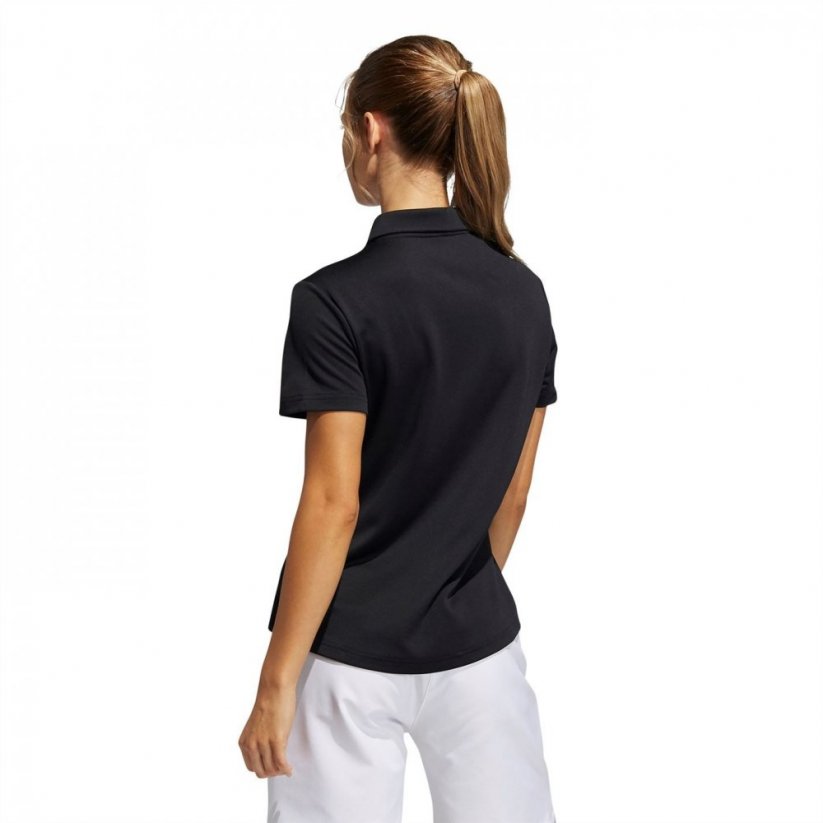 adidas Short Sleeve Performance dámske polo tričko Black