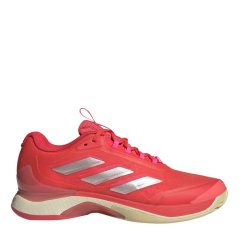adidas Women's Avacourt Tennis Shoes Lucid Red/Silve