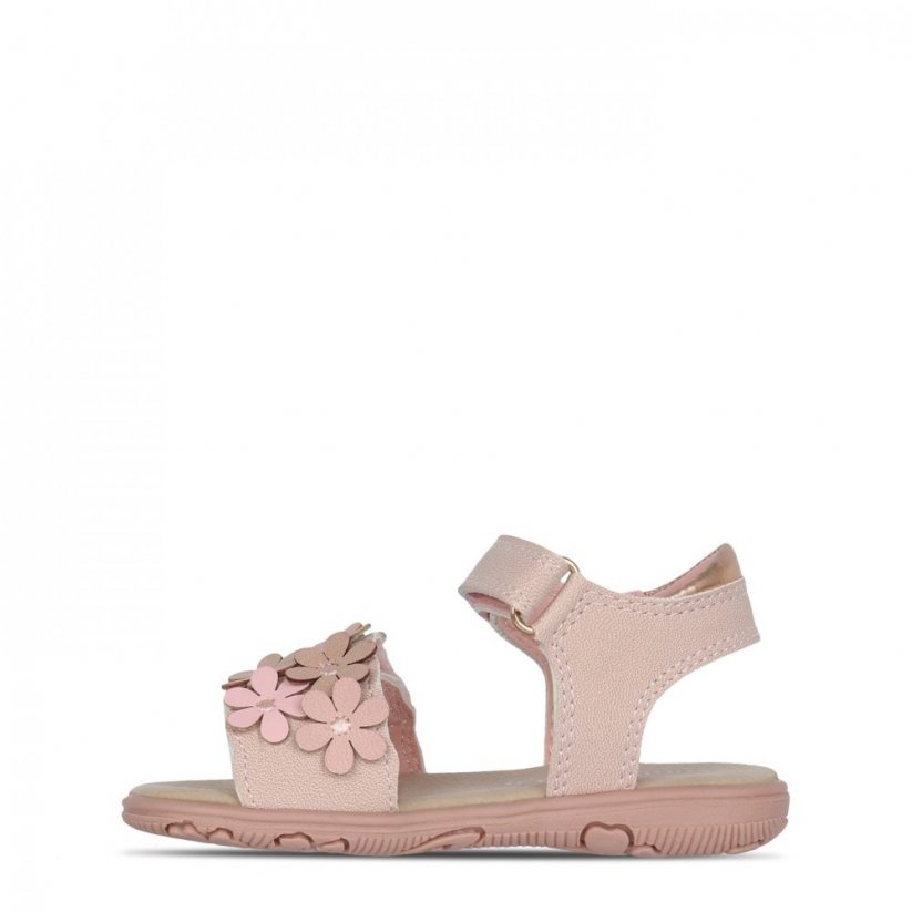 SoulCal Vel Strap Sandals Infant Girls Pink