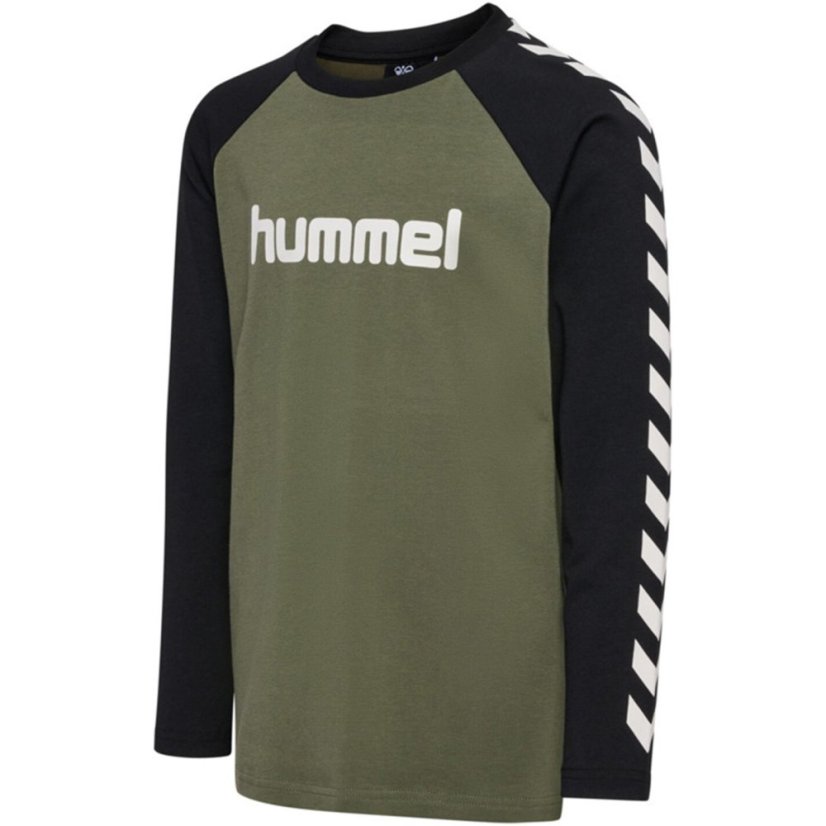 Hummel T-Shirt L/S Jn51 Dusty Olive