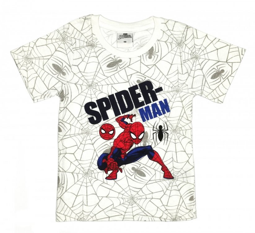 Detské tričko Spider-Man White 1313