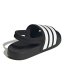 adidas Adilette Estrap Slides Kids Black/White