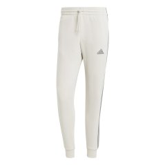 adidas Essentials Fleece Tapered Cuff 3-Stripes Joggers M Alumina