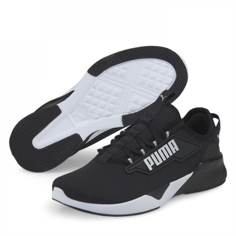 Puma Retaliate 2 Womens Running Trainers Black/White