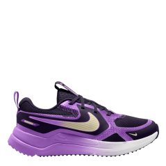 Nike Cosmic Running Shoes Juniors Black/Violet