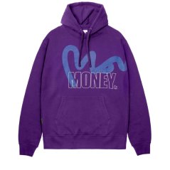 Money Stencil Block Hood Purple
