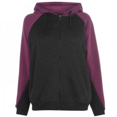 LA Gear Cut and Sew Full Zipped mikina velikost M
