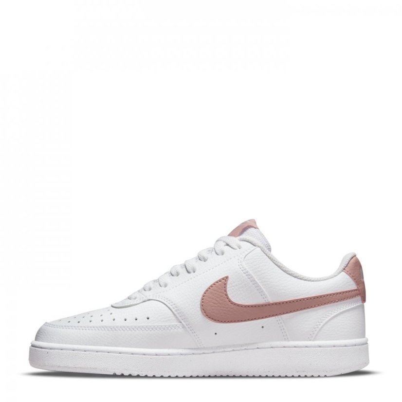 Nike Court Vision Low Next Nature Trainers White/Pink