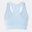 USA Pro UP Seamless Crop Sports Bra Brunera Blue